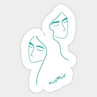 MissThis Dyad Line Sticker